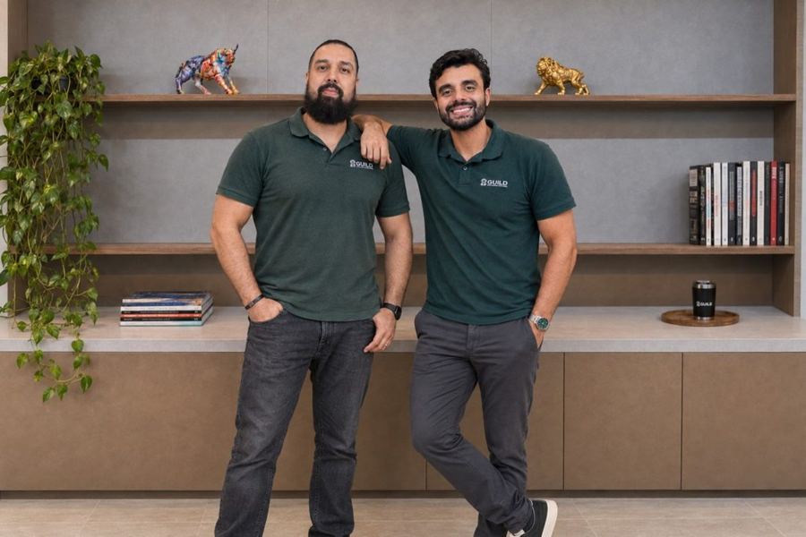 Guilherme e Woody, sócios-fundadores da Guild